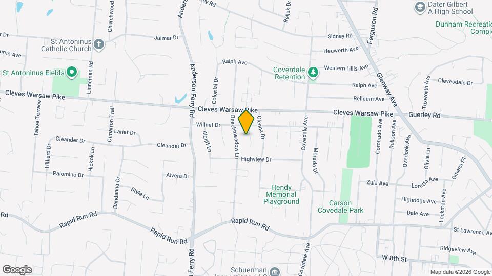 1145 Jennie Ln Map and Location Details