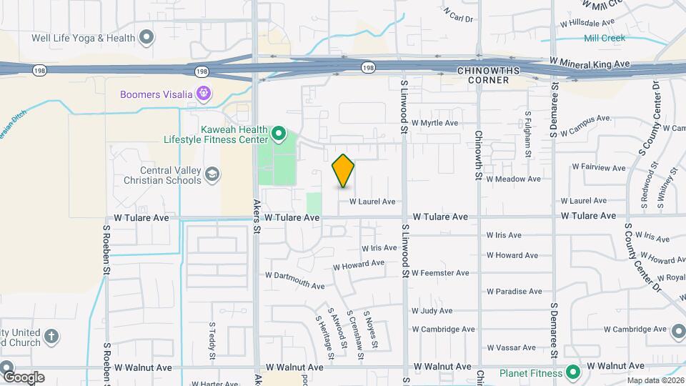 1036 S Noyes St Map and Location Details