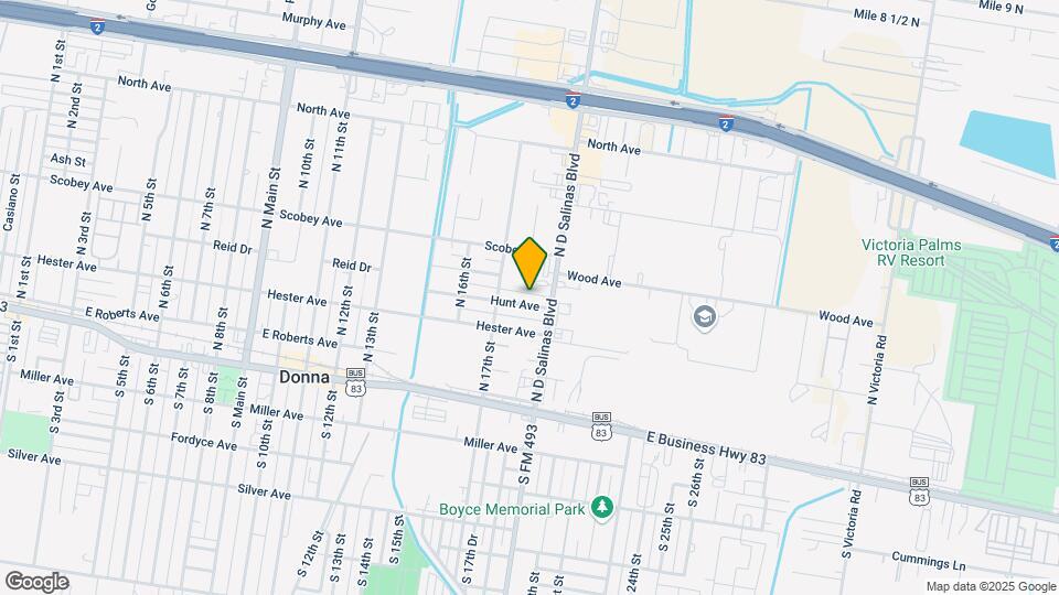 1802 Hunt Ave Map and Location Details