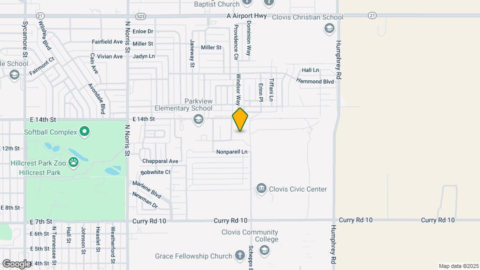 2720 Aldrich Rd Mapa y Detalles de la Ubicación