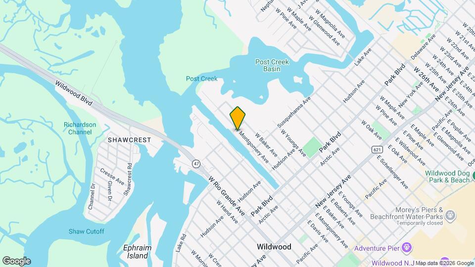 536 W Montgomery Ave Map and Location Details