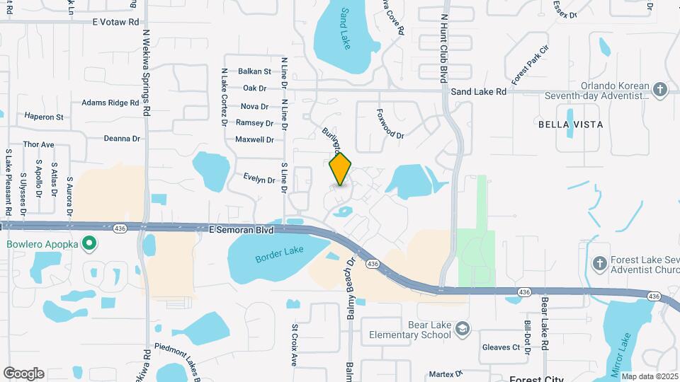 536 Harvard Pl Map and Location Details