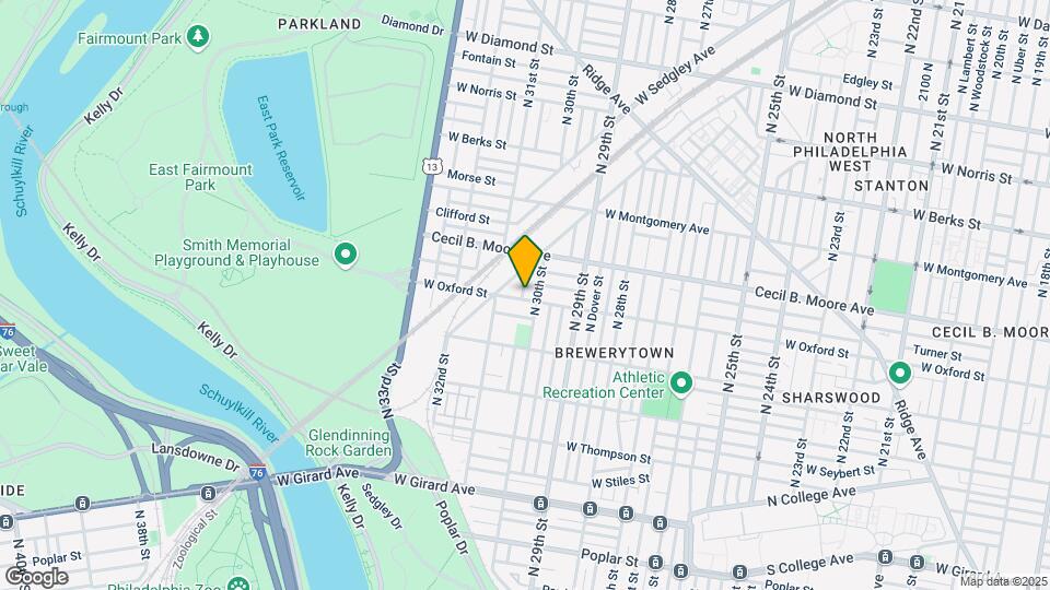 3015 W Oxford St, Unit 1 Map and Location Details