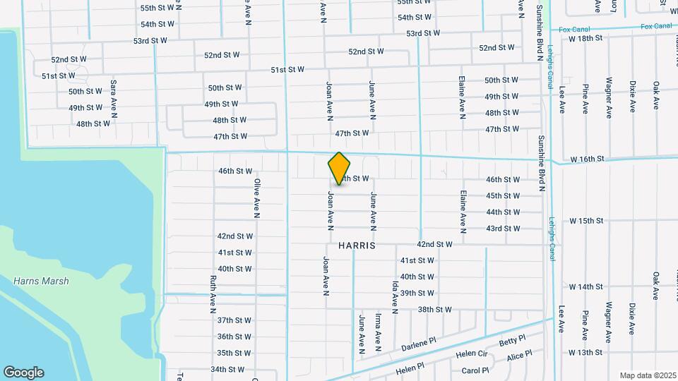 2916 45th St W Map and Location Details