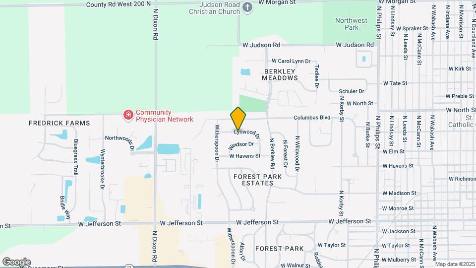 1941 Lynwood Dr Map and Location Details