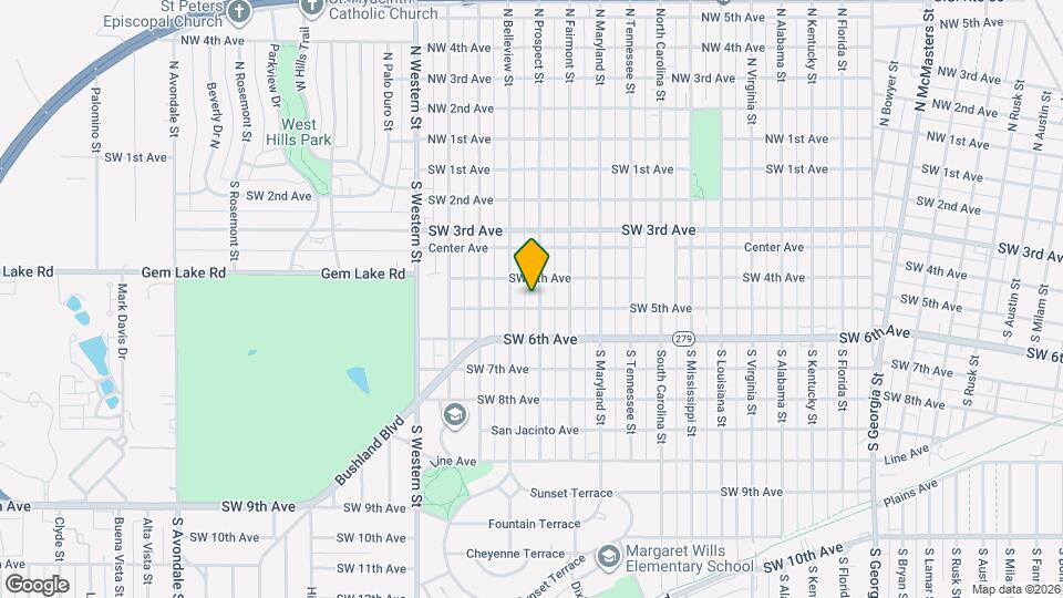 408 S Prospect St Map and Location Details