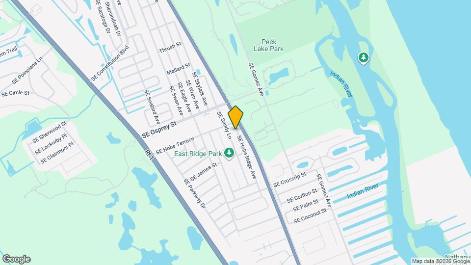 8698 SE Hobe Ridge Ave Map and Location Details