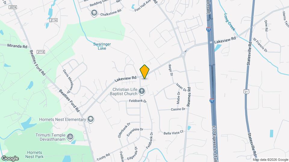 9720 Trinity Rd Mapa y Detalles de la Ubicación