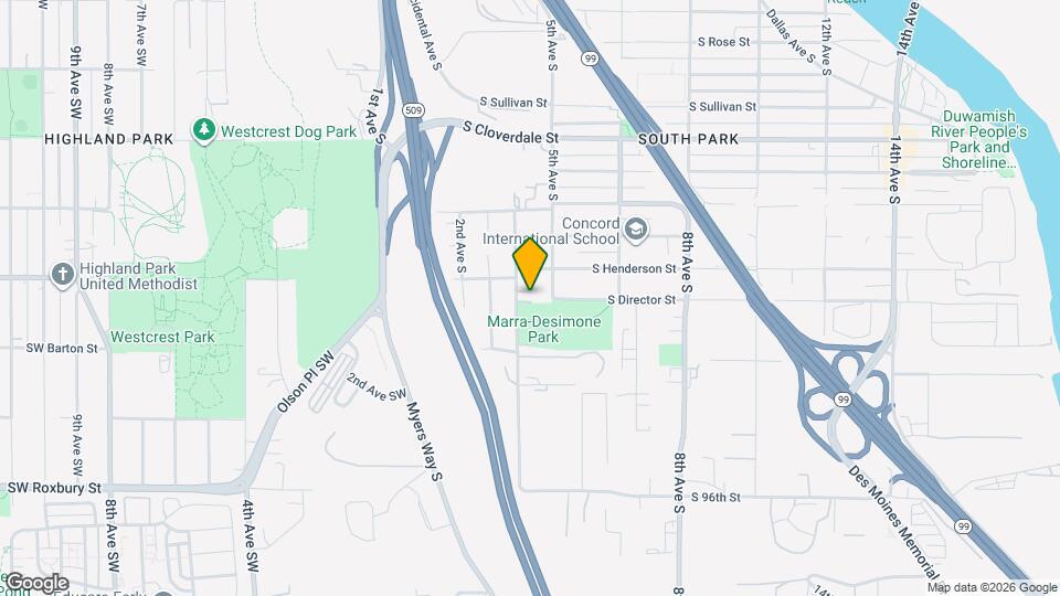 9020 4th Ave S Map and Location Details