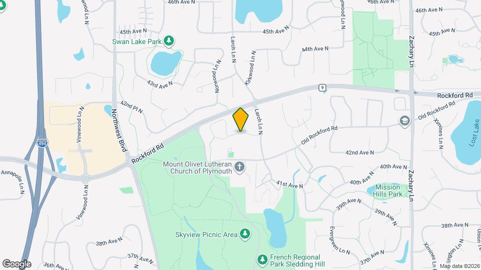 12229 42nd Ave N Map and Location Details