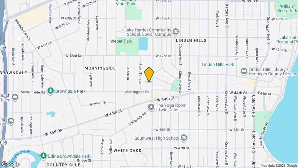 4324 France Ave S Mapa y Detalles de la Ubicación