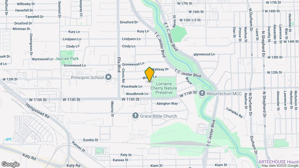 6306 Pineshade Ln Mapa y Detalles de la Ubicación