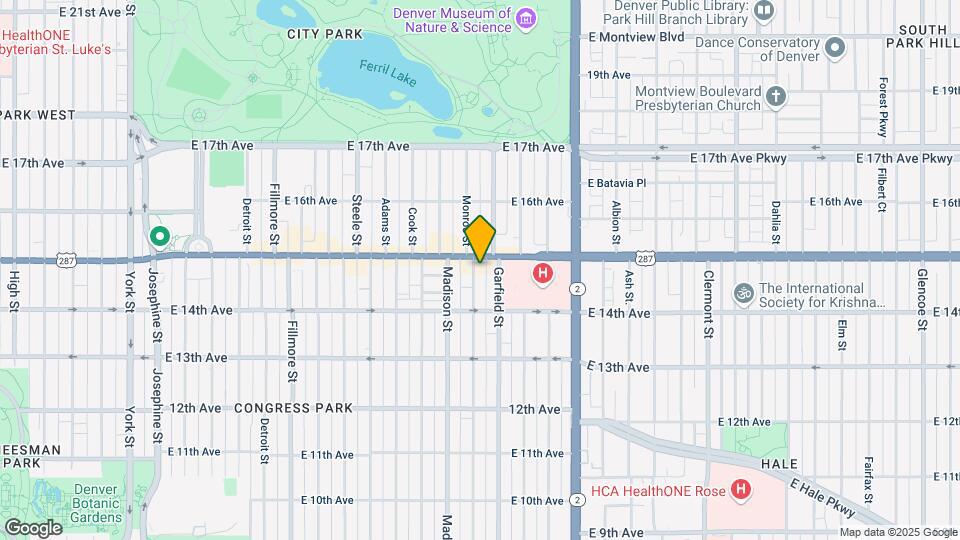 1472 Monroe St Map and Location Details