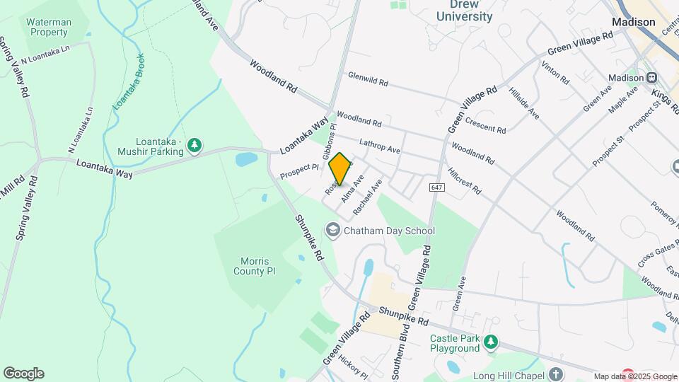 25 Alma Ave Map and Location Details