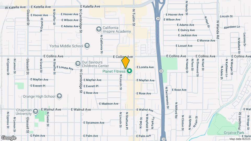 796 N Shattuck Pl, Unit 796 Map and Location Details