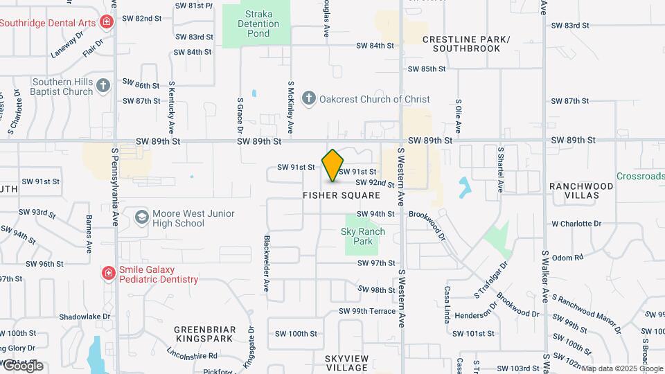 1038 SW 92nd St Map and Location Details