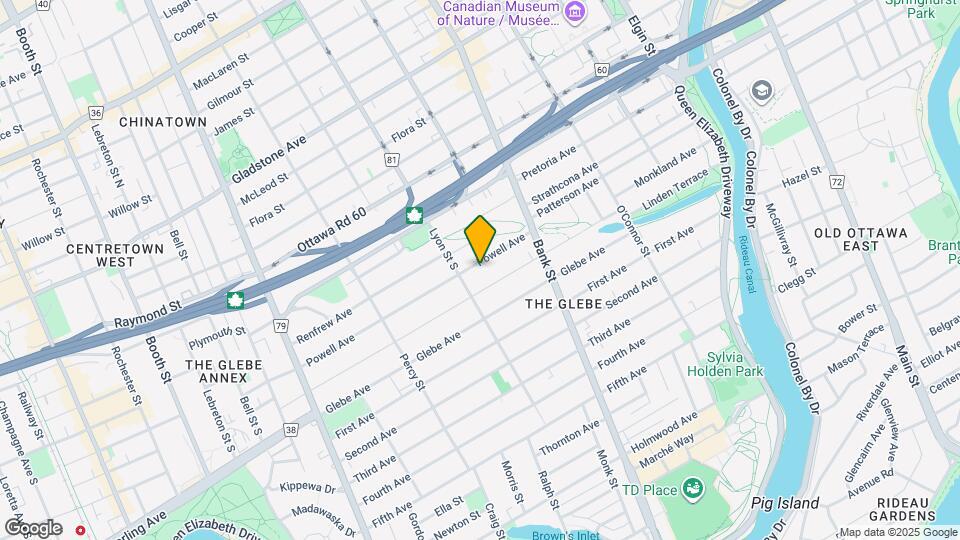 64 Powell Av Map and Location Details