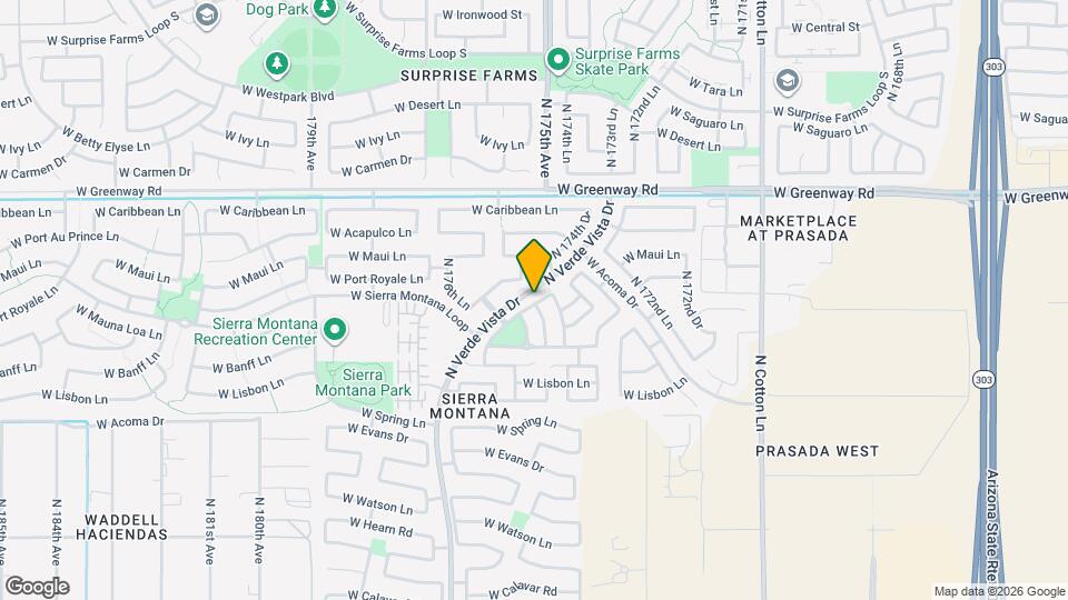 17480 W Mauna Loa Ln Map and Location Details