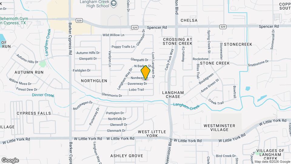17326 Davenway Dr Map and Location Details
