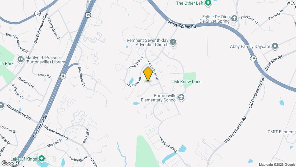 14902 Falconwood Dr Mapa y Detalles de la Ubicación