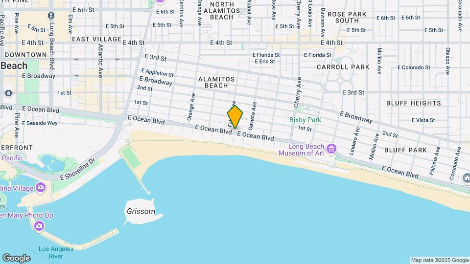 1515 1/2-1333 1/2 E Ocean Blvd Map and Location Details