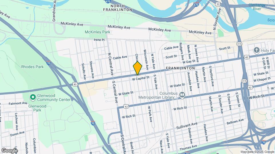 20-24 S Princeton Ave Mapa y Detalles de la Ubicación