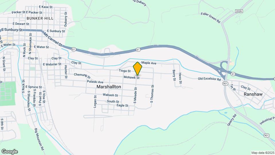 1701 Mohawk St Map and Location Details