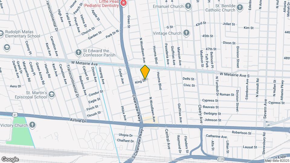 4418 King St Map and Location Details