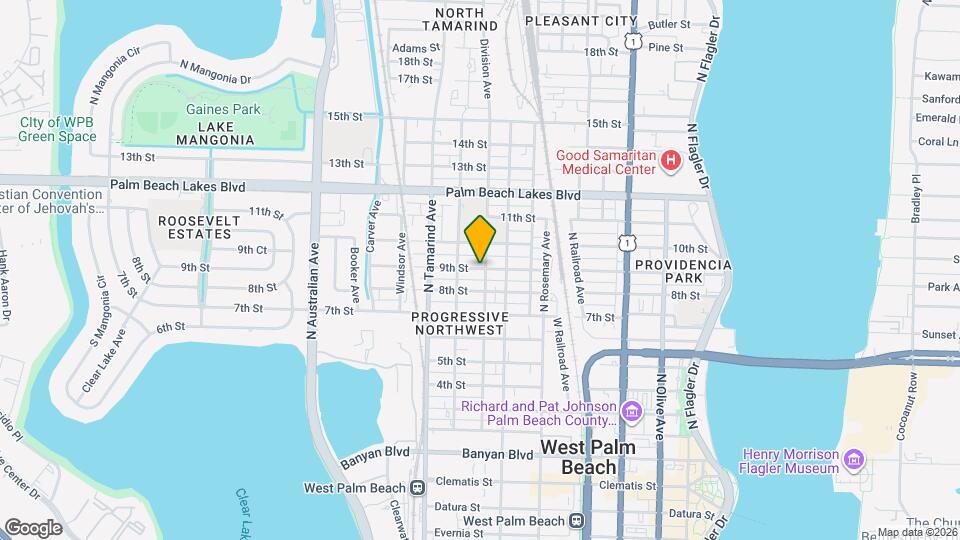 806 9th St Map and Location Details
