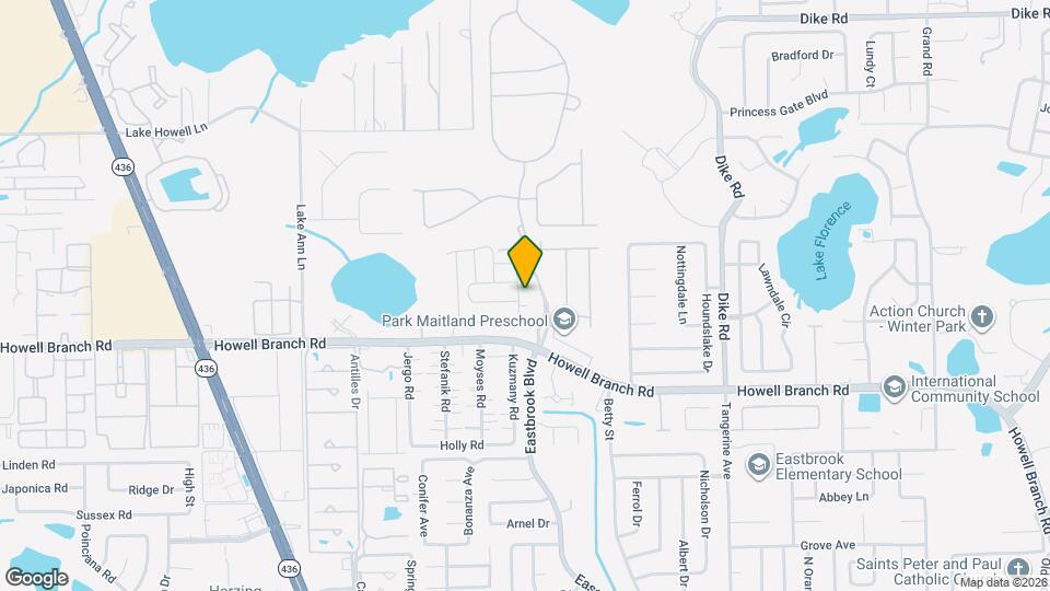 1351 Merrydale Way Mapa y Detalles de la Ubicación