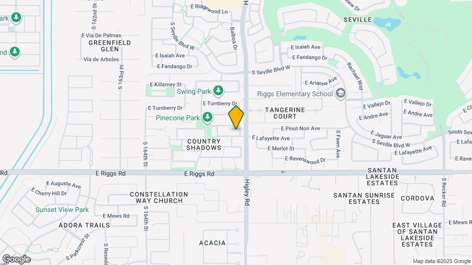 3156 E Country Shadows St Map and Location Details