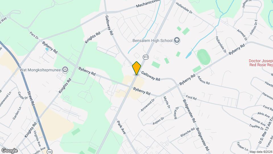 4007 Hulmeville Rd Map and Location Details