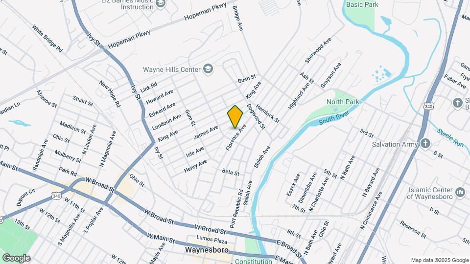 413 Florence Ave Mapa y Detalles de la Ubicación