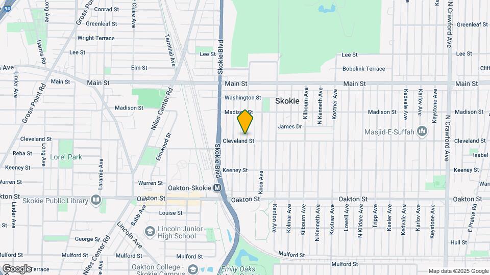 8206 N Kilpatrick Ave Map and Location Details