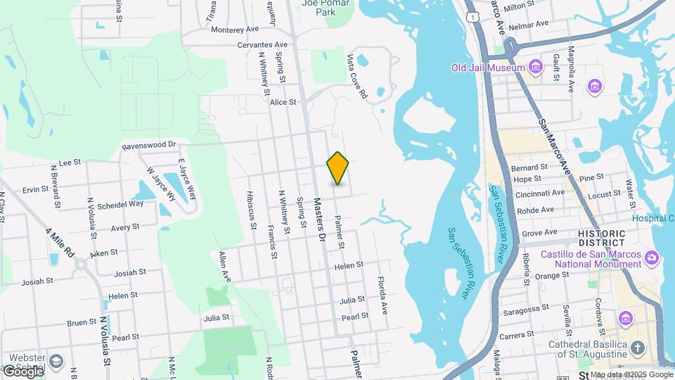 141 Palmer St Map and Location Details