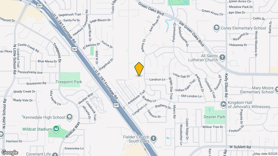 5501 Bradley Ct Map and Location Details