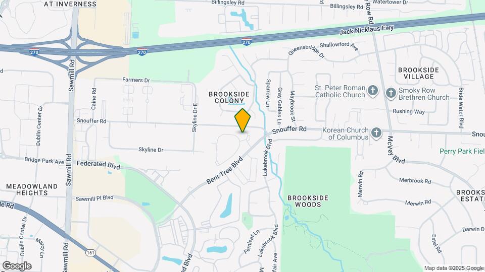 2072 Bentwood Cir Map and Location Details