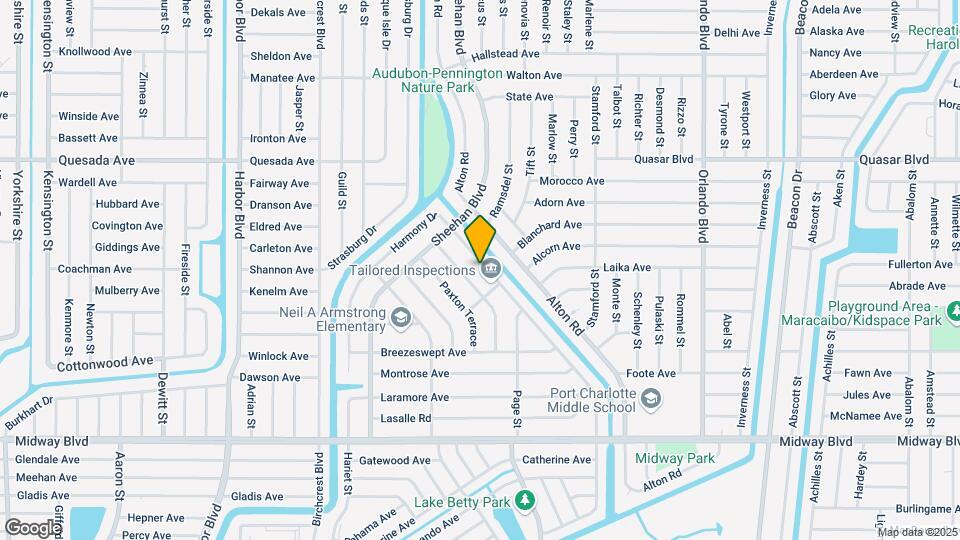 1427 Hayworth Rd Map and Location Details