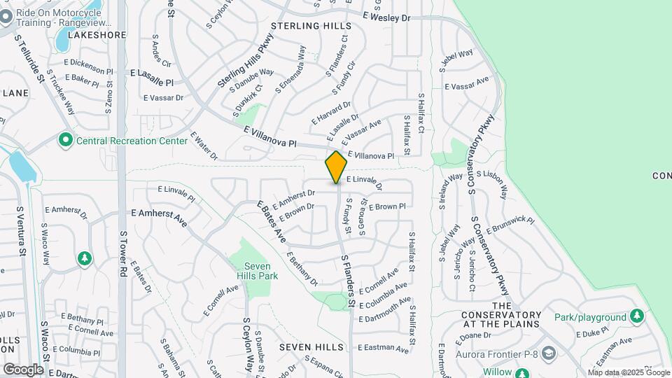 19595 E Amherst Dr Mapa y Detalles de la Ubicación