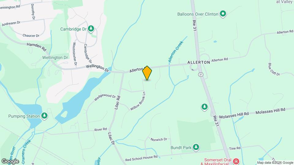 34 Willow Brook Ln Map and Location Details