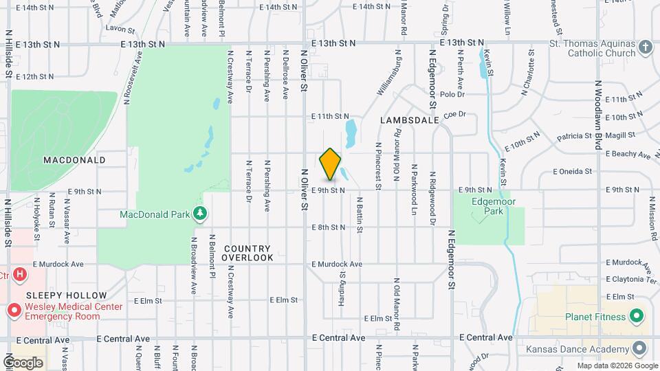 4906 E 9th St N, Unit 13105 Map and Location Details
