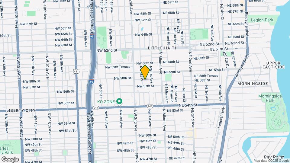 146 NW 58th St-Unit -B Map and Location Details