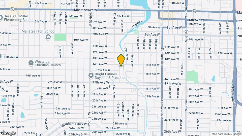 1409 21st St W Map and Location Details