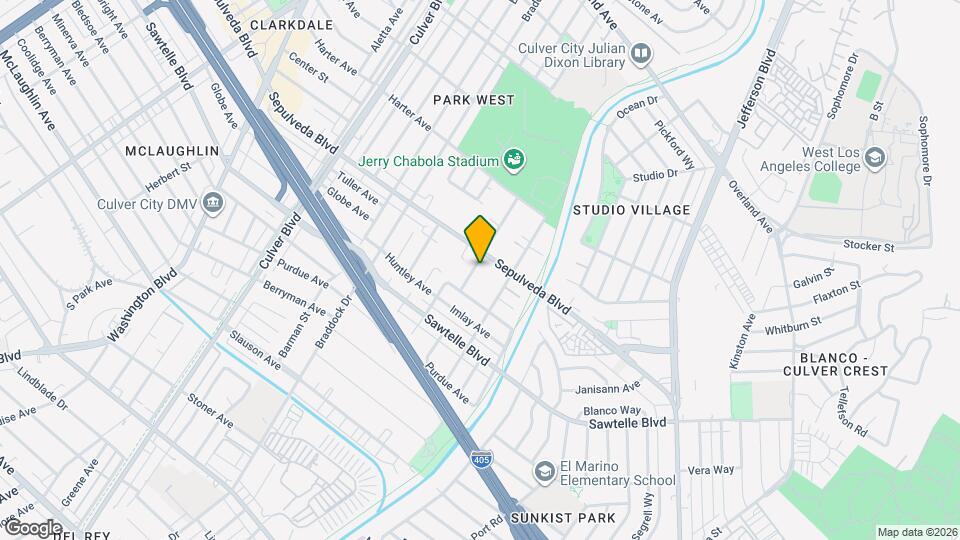 11222 Greenlawn Ave Map and Location Details