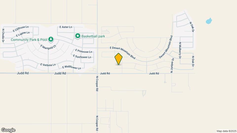12116 E Wallflower Ln Mapa y Detalles de la Ubicación