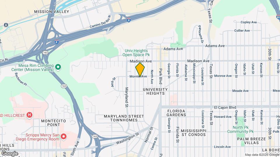 1525 Monroe Ave Map and Location Details