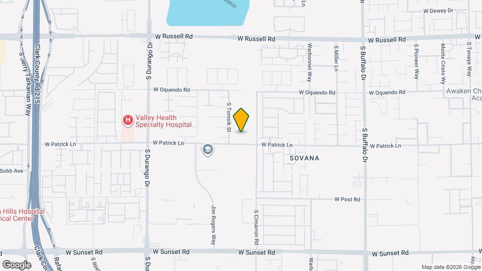 6068 Swift Lariat St Map and Location Details