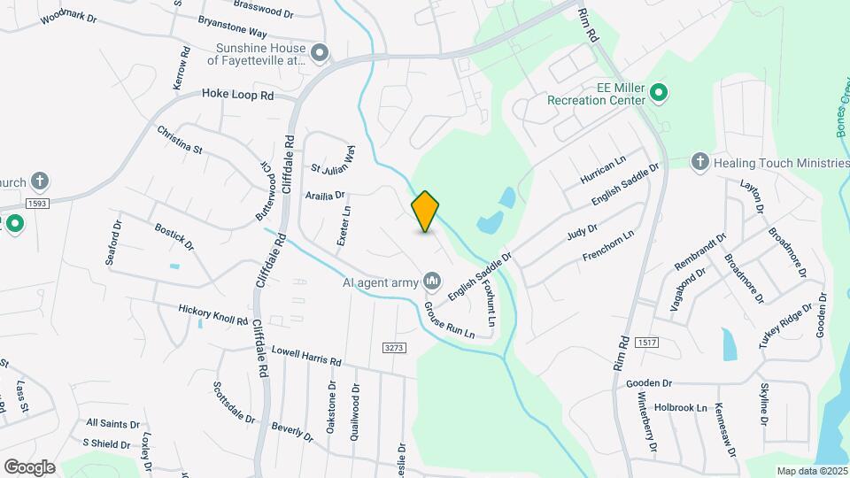 1607 Pendleton Ct Map and Location Details