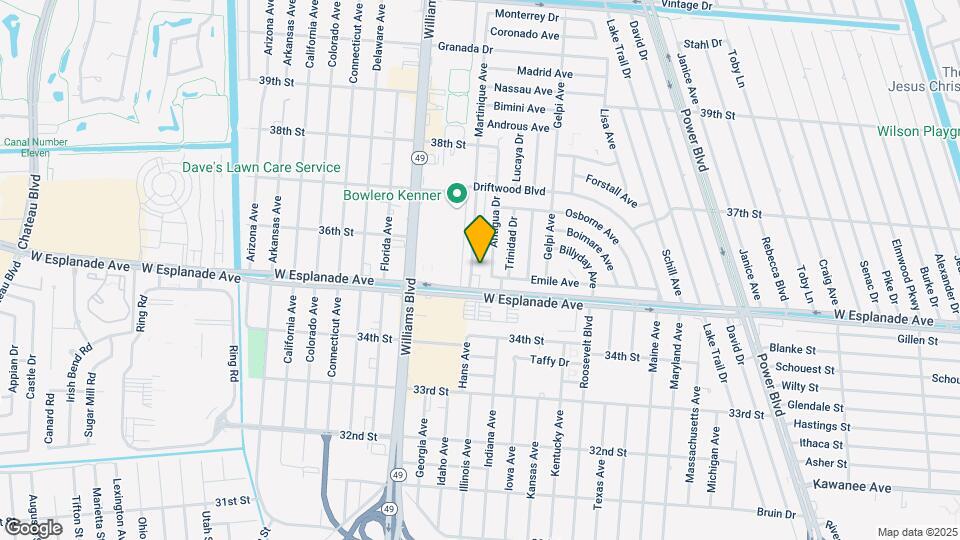 3532 Martinique St Mapa y Detalles de la Ubicación