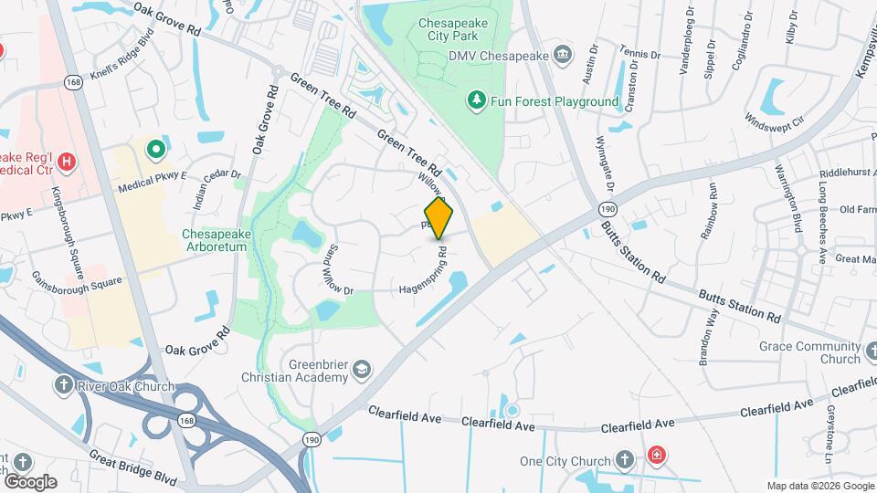 348 Hagenspring Rd Map and Location Details